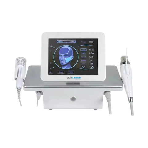 Equipo de radiofrecuencia con microagujas